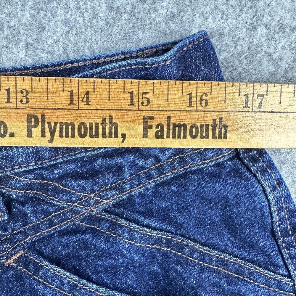 VTG Rockies Rocky Mountain Bareback Jeans 19/20 Dark Western Cowboy Rodeo Ranch* - Picture 10 of 15